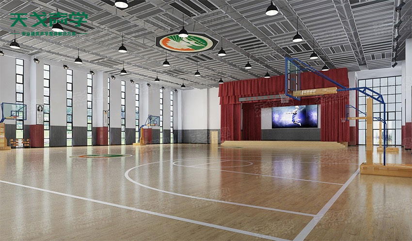 廣東江門新會廣雅小學體育館聲學設計工程